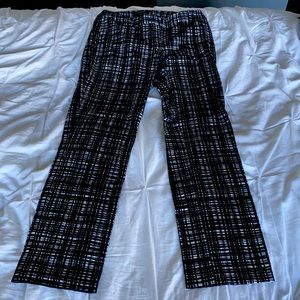 Apt. 9 Modern Fit Plaid Pattern Straight Pants